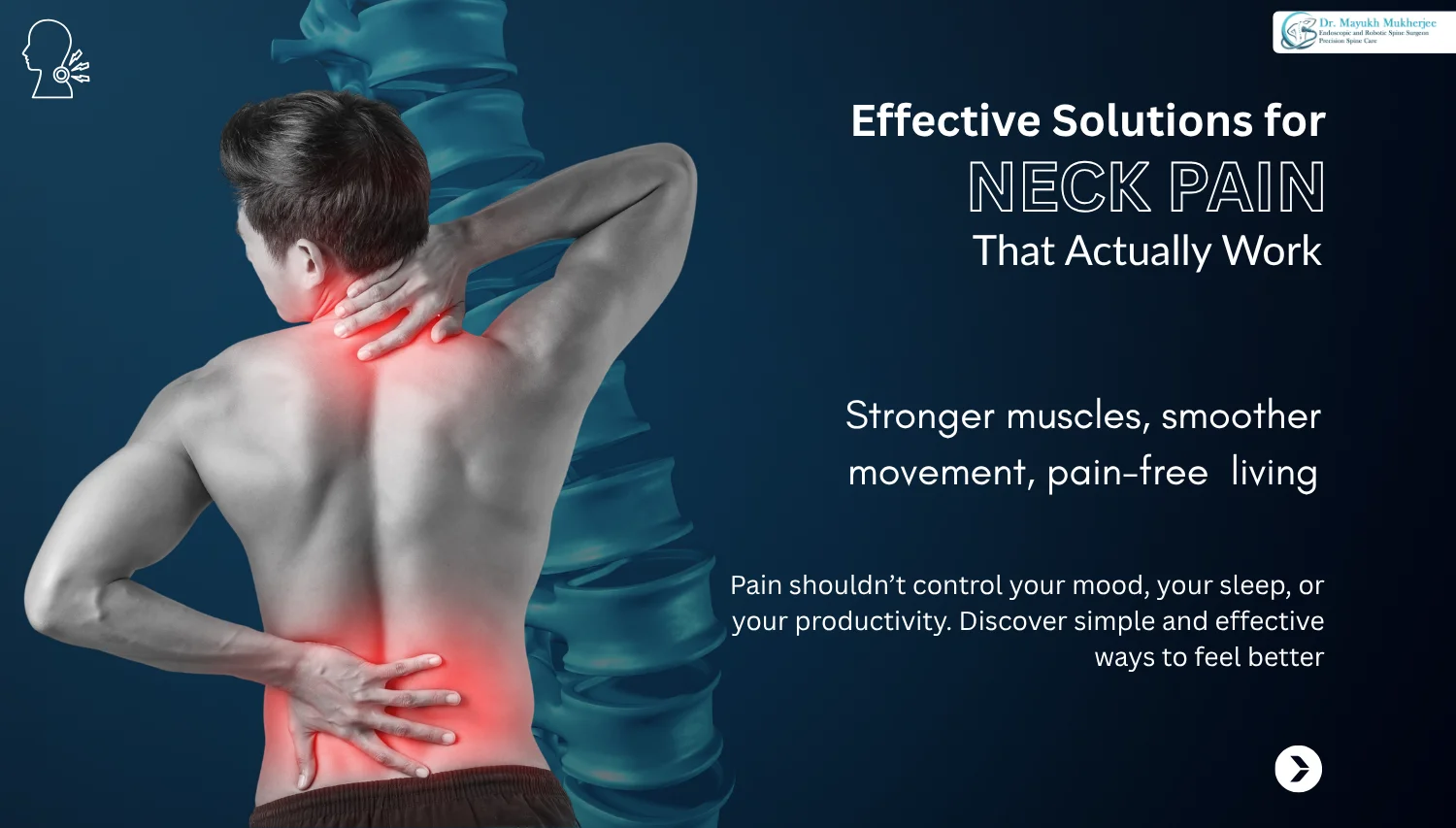 Dr Mayukh Mukherjee - Orthopaedic Spine Specialist