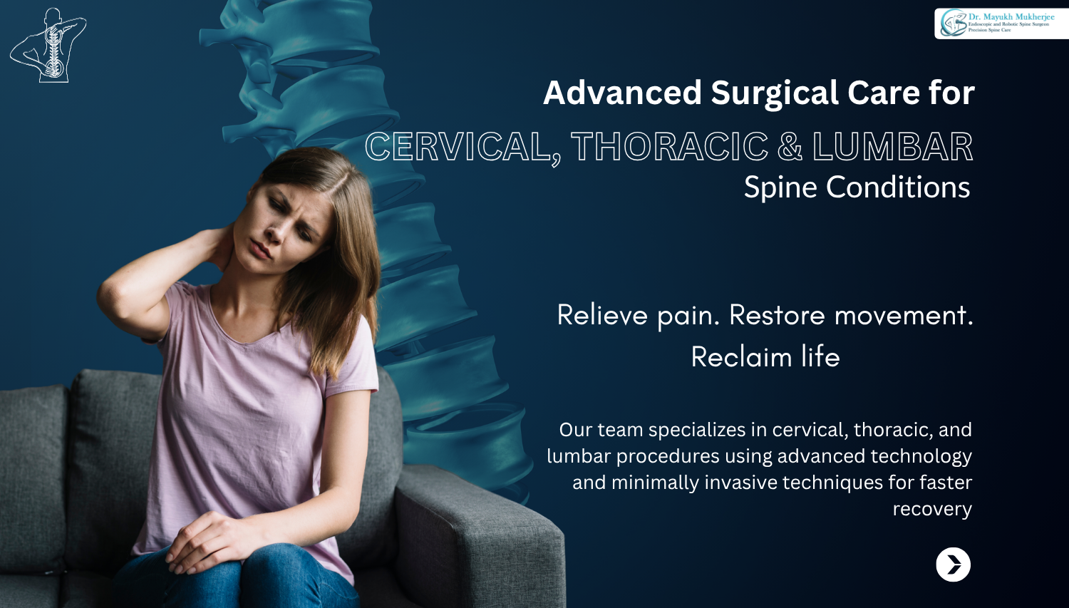 Dr Mayukh Mukherjee - Orthopaedic Spine Specialist