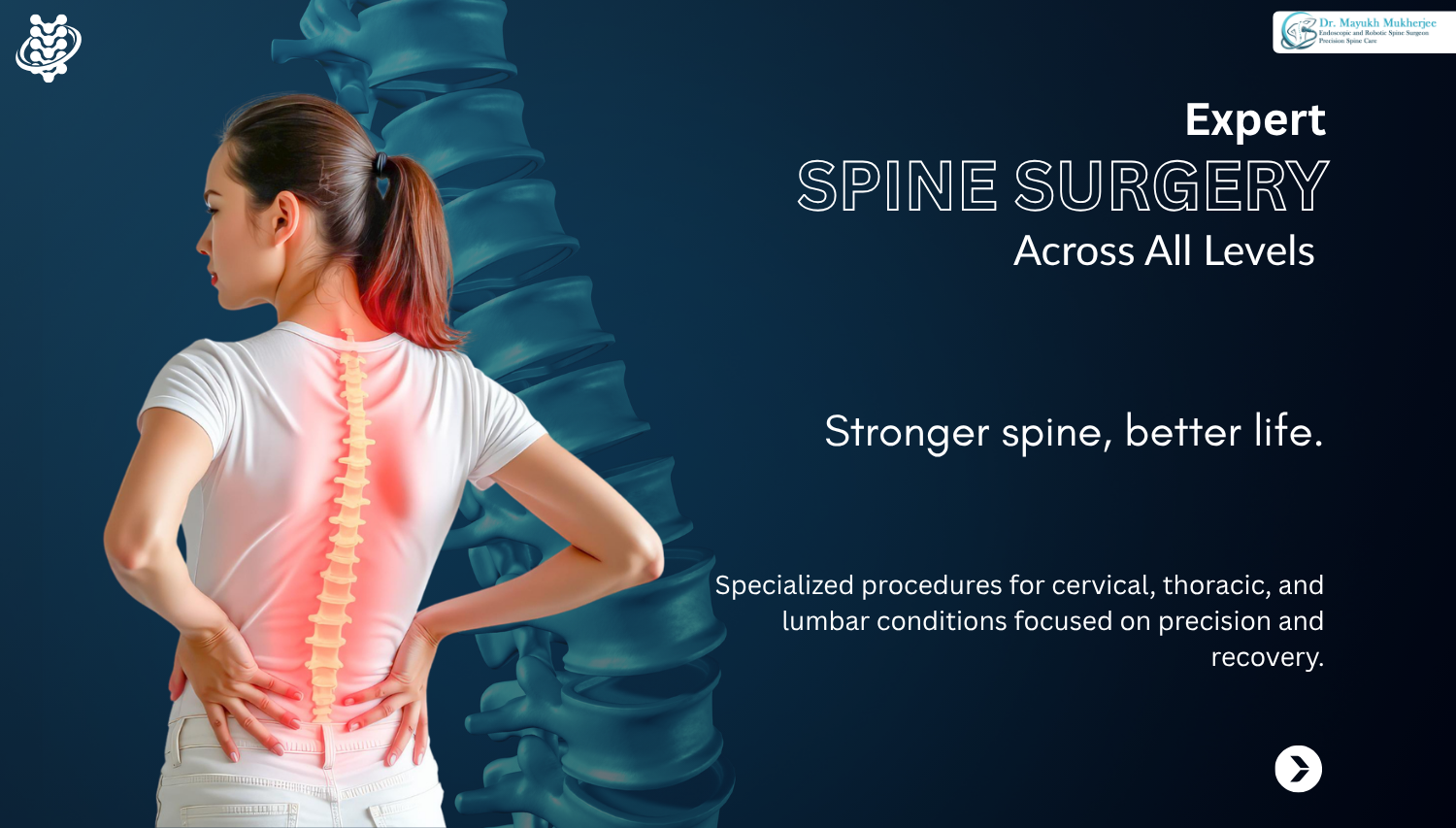 Dr Mayukh Mukherjee - Orthopaedic Spine Specialist